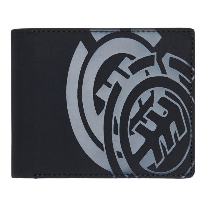 Element Double Icon wallet - Flint Black