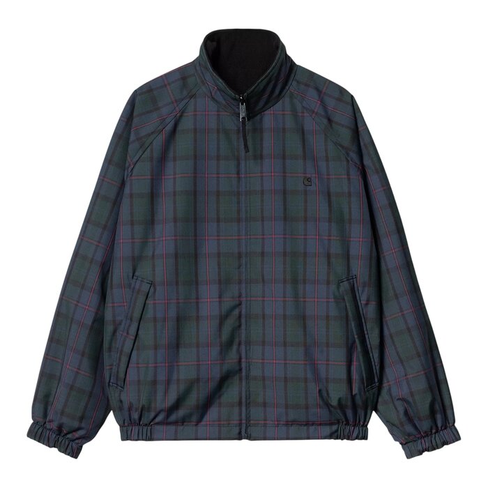 Carhartt WIP Reversible Planer Jacket - Planer Check Air Force Blue/Black