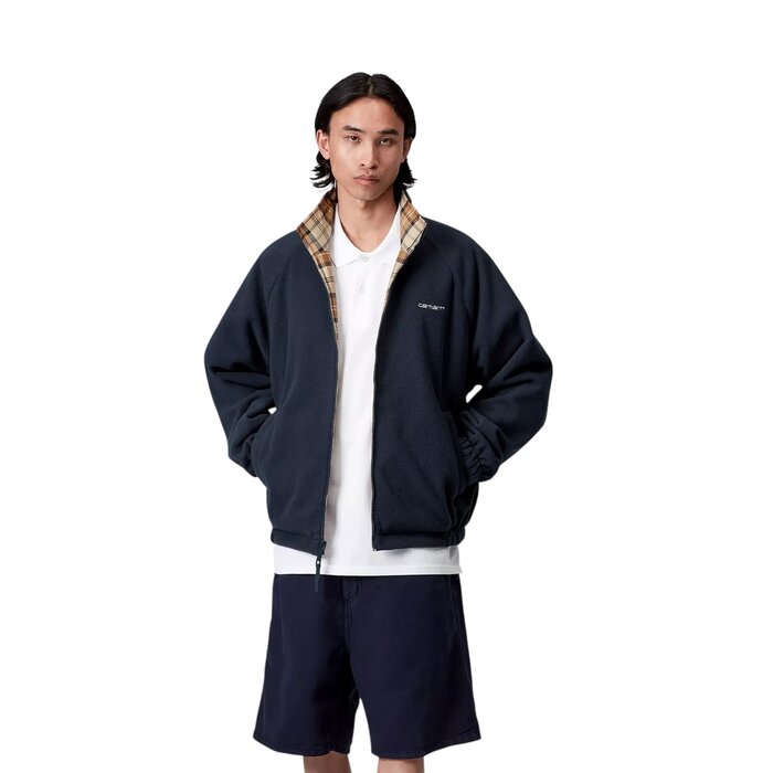 Carhartt WIP Reversible Planer Jacket - Planer Check Wall/Air Force Blue