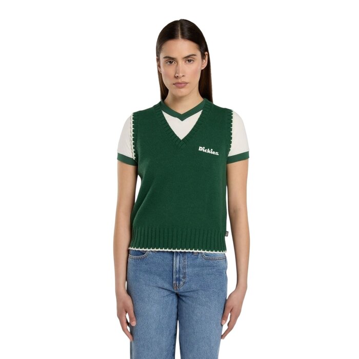 Dickies W' Slayden Sweater Vest - Pine Needle