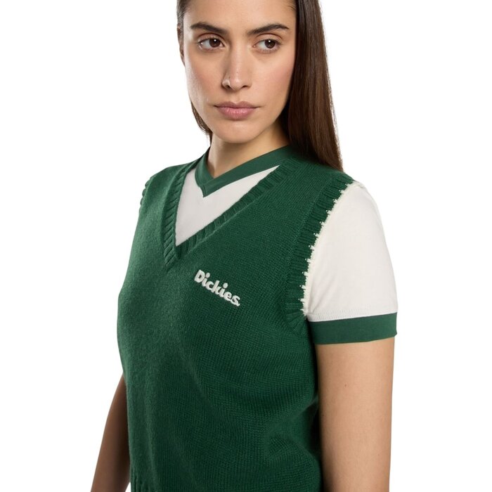 Dickies W' Slayden Sweater Vest - Pine Needle