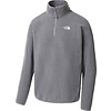 The North Face M 100 Glacier 1/4 Zip - TNF Medium Grey Heather