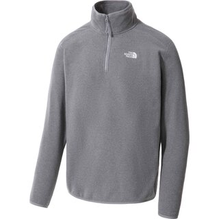 The North Face M 100 Glacier 1/4 Zip - TNF Medium Grey Heather