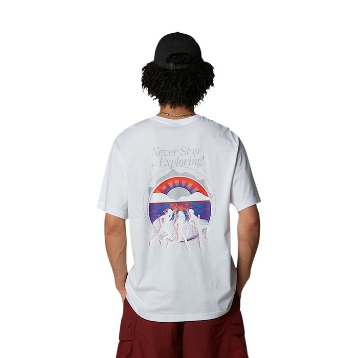 The North Face U' S/S Never Stop Relaxed - Tnf White