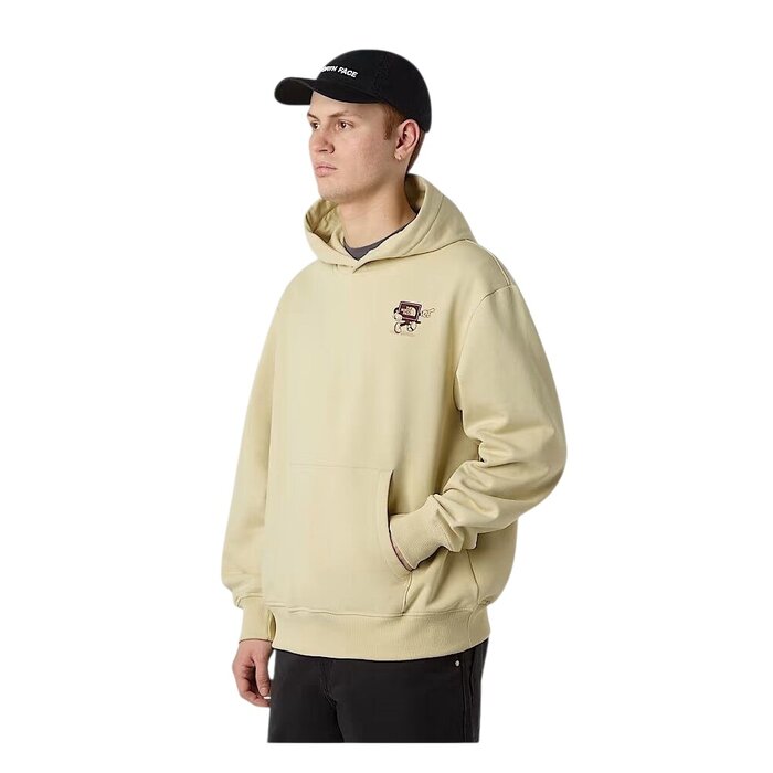 The North Face U' Cartoon Logo Hoodie - Gravel