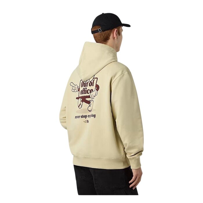 The North Face U' Cartoon Logo Hoodie - Gravel