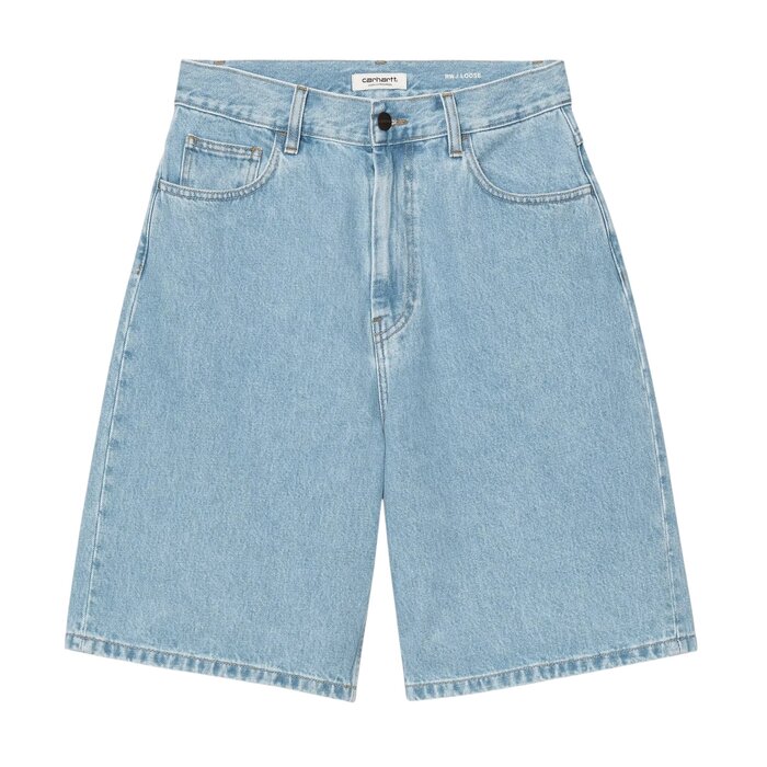 Carhartt WIP W' Brandon Short - Blue (Stone Bleached)