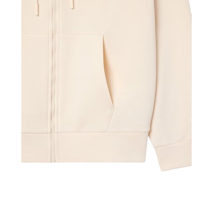 Lacoste Sweatshirt Zippé Lacoste avec Poche Kangourou - Blanc XFJ