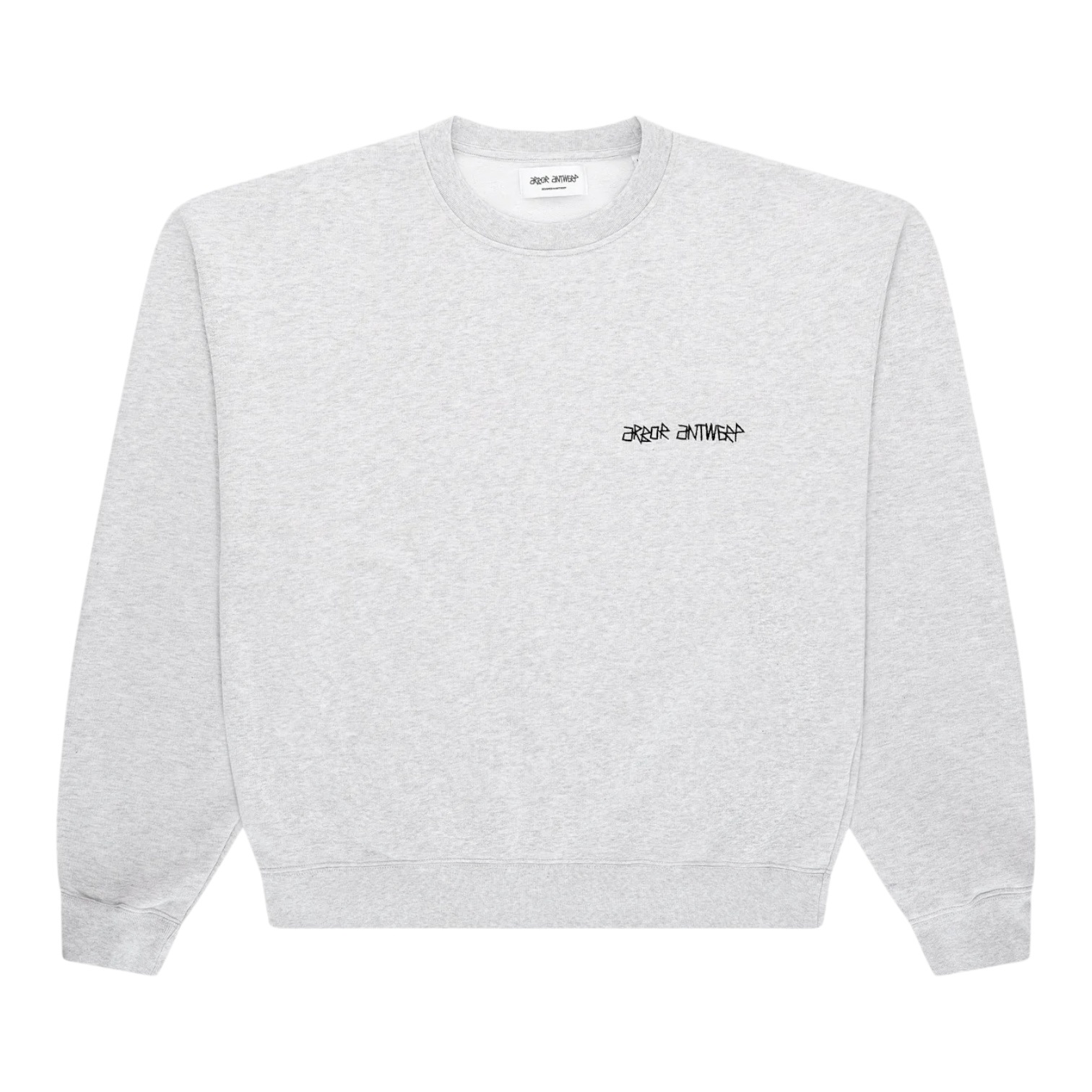 Arbor Antwerp Halftone Waffle Crewneck - Grey