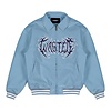 Prey Varsity Jacket - Light Blue