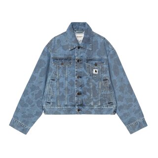 Carhartt WIP W' Duck Orell Jacket - Camo Duck/Blue Bleached