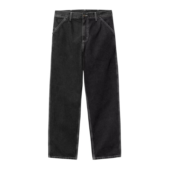 Carhartt WIP Simple Pant - Black (Stone Washed)