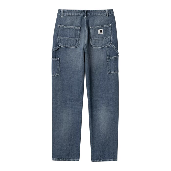 Carhartt WIP W' Pierce Pant Straight - Blue (Dark Used Wash)