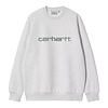 W' Carhartt Sweat - Ash Heather/Citadel
