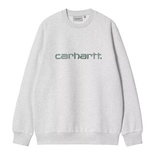 Carhartt WIP W' Carhartt Sweat - Ash Heather/Citadel