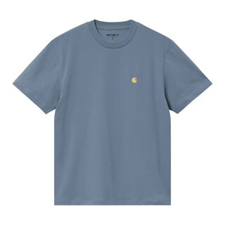 Carhartt WIP W' S/S Chase T-Shirt - Angelite/Gold