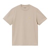 W' S/S Chase T-Shirt - Fleur De Sel/Gold