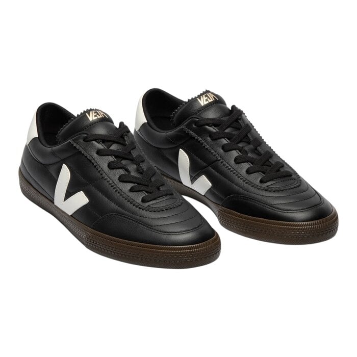 Veja Panenka Leather - Black/White
