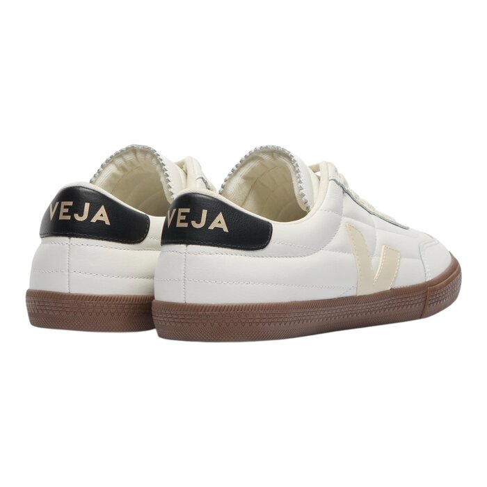 Veja Panenka Leather - White/Black/Bark