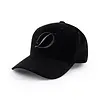 Cord Full Fit Cap - Black