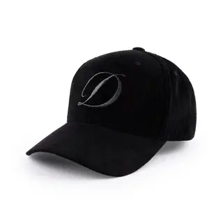Dime Cord Full Fit Cap - Black