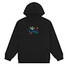 Classic Cross Stitch Hoodie - Black
