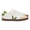 Volley Leather - White/Kiwi/Bark