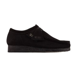 Clarks Originals W' Wallabee - Black Suede