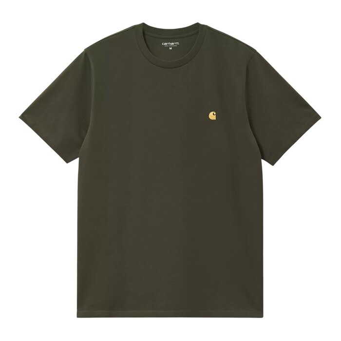 Carhartt WIP S/S Chase T-Shirt - Olive/Gold