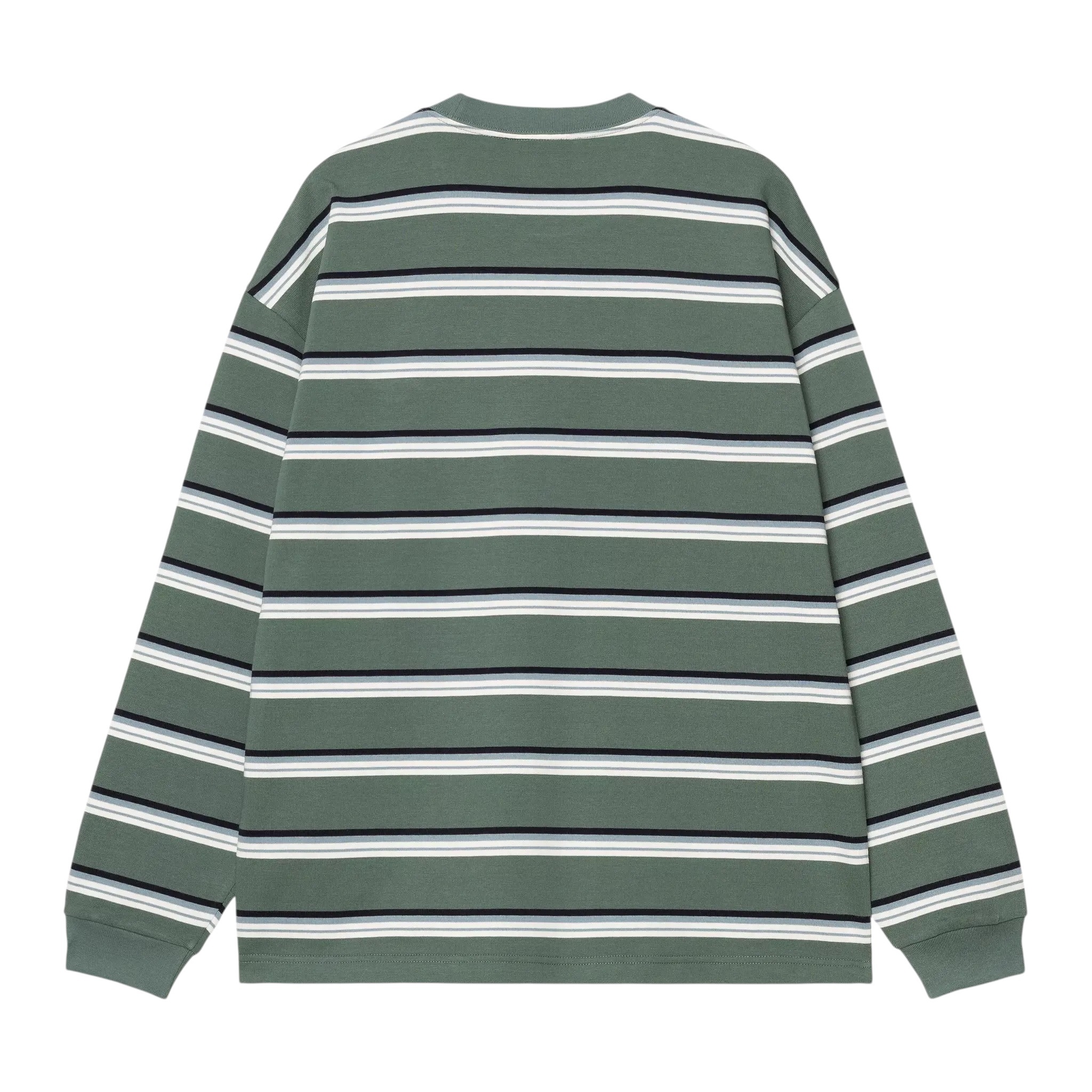 Carhartt WIP L/S Holm T-Shirt - Holm Stripe/Silver Pine