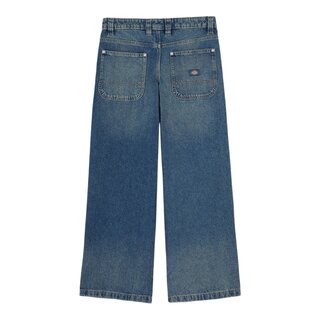 Dickies W' Mechanic Denim Pant - Khaki Tainted Blue