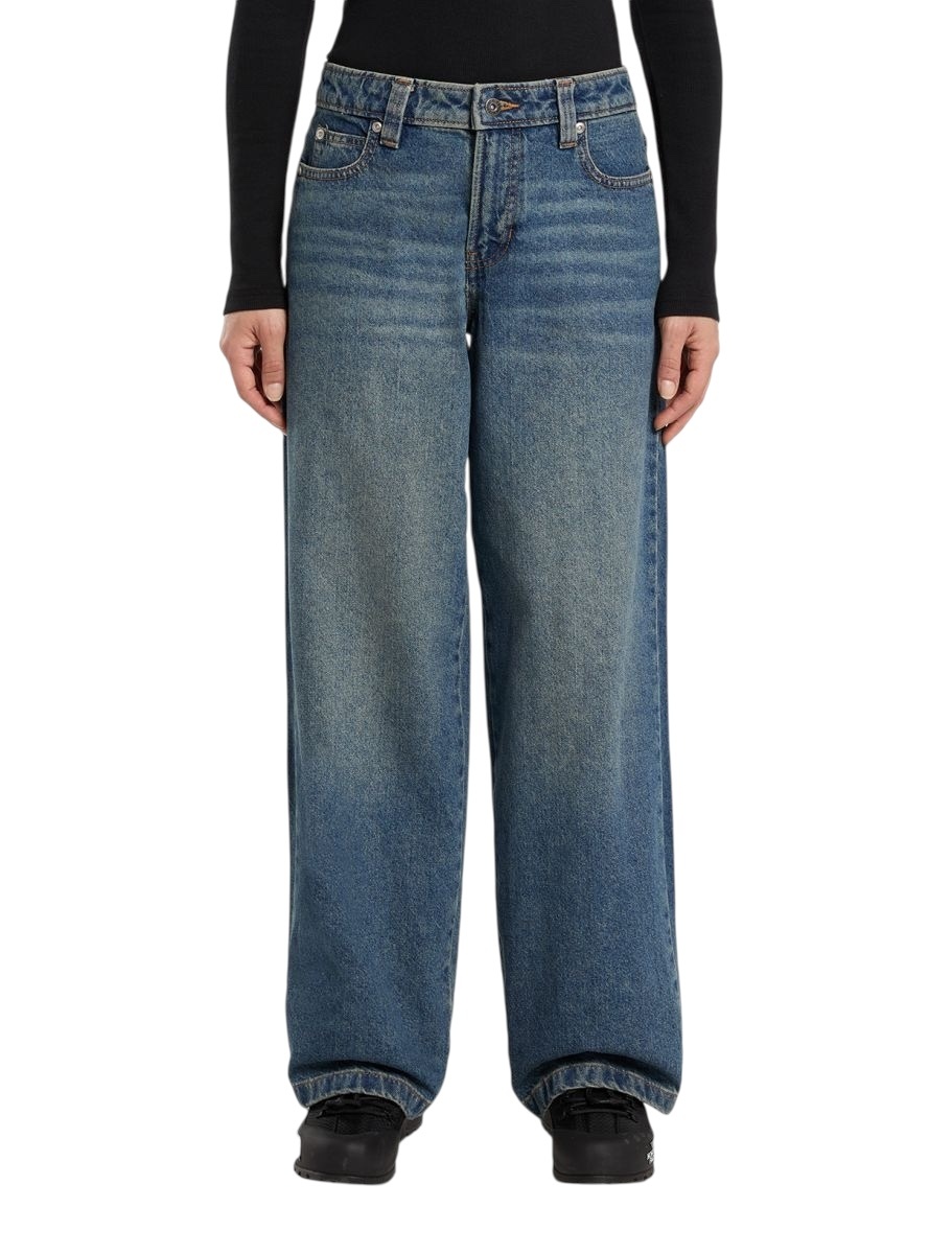 Dickies W' Mechanic Denim Pant - Khaki Tainted Blue