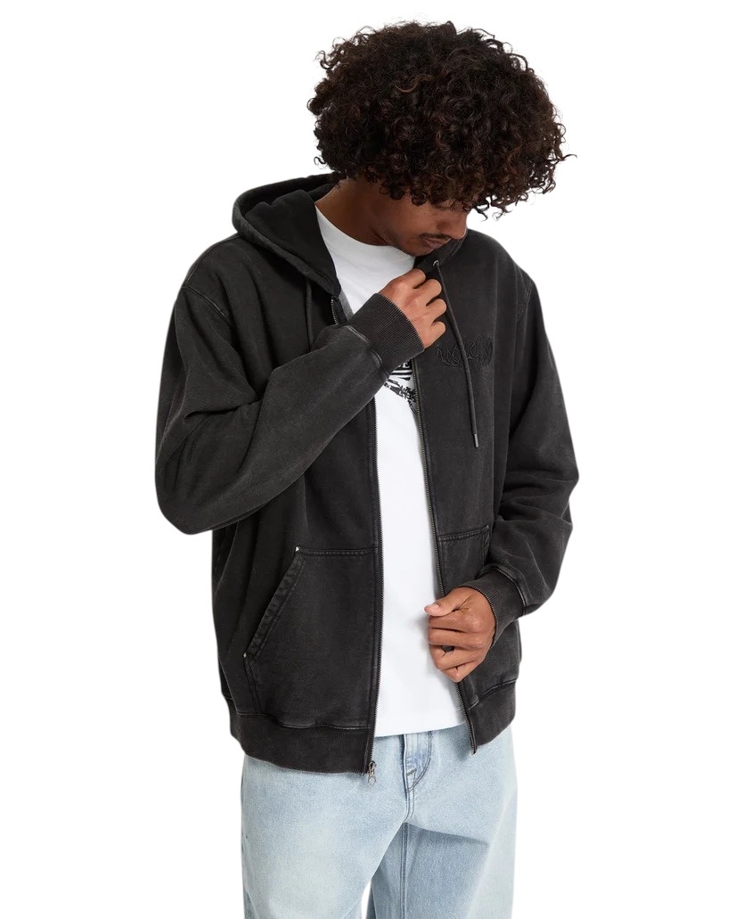 Volcom Studder Zip Hood - Black