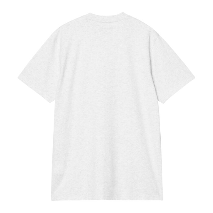 Carhartt WIP S/S Script T-Shirt - Ash Heather/Rondo