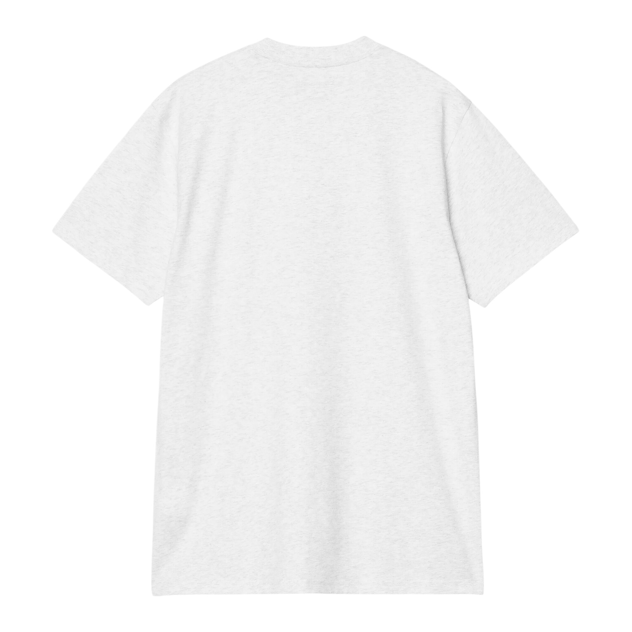 Carhartt WIP S/S Script T-Shirt - Ash Heather/Rondo