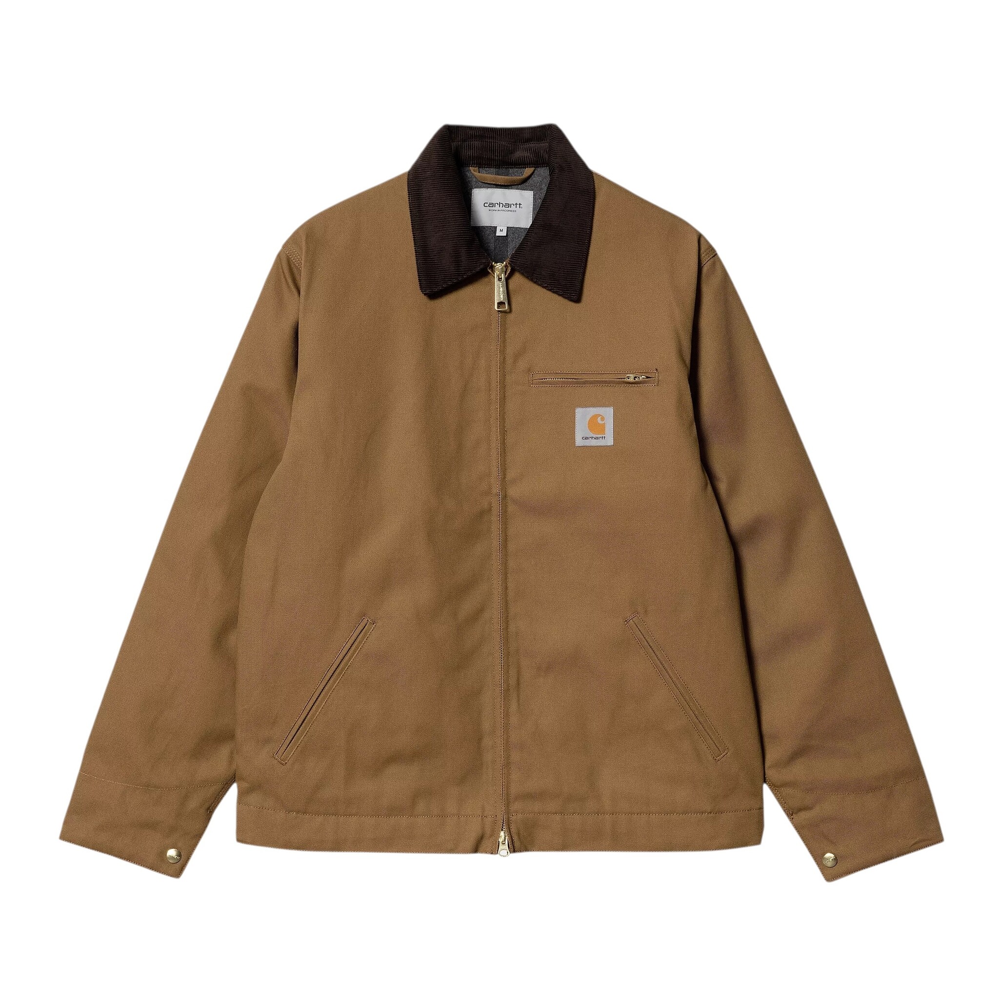 Carhartt WIP Detroit Jacket - Hamilton Brown/Tobacco (Rigid)