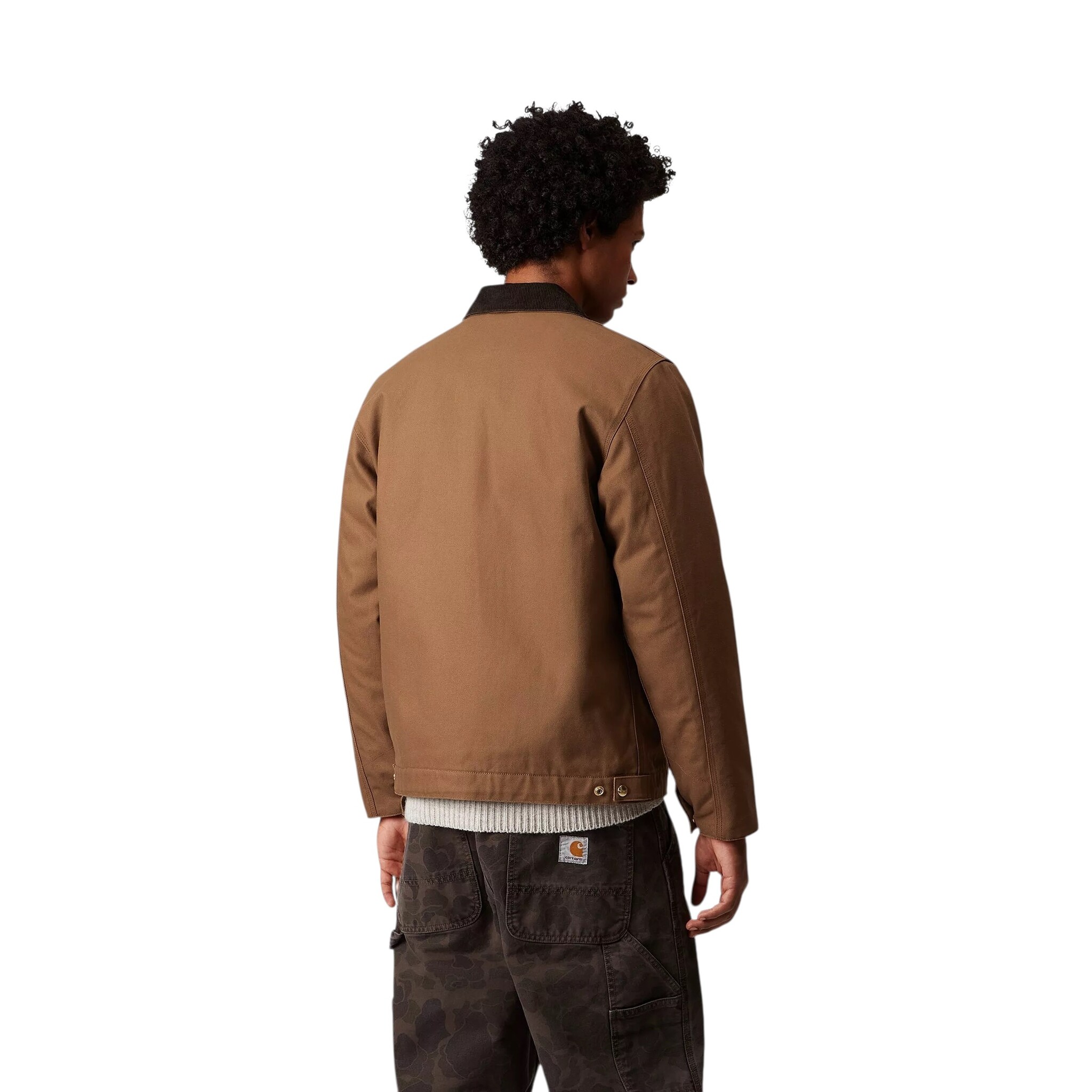 Carhartt WIP Detroit Jacket - Hamilton Brown/Tobacco (Rigid)
