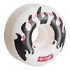 G1 Street Wheel 54mm/99A - White/Black/Flames