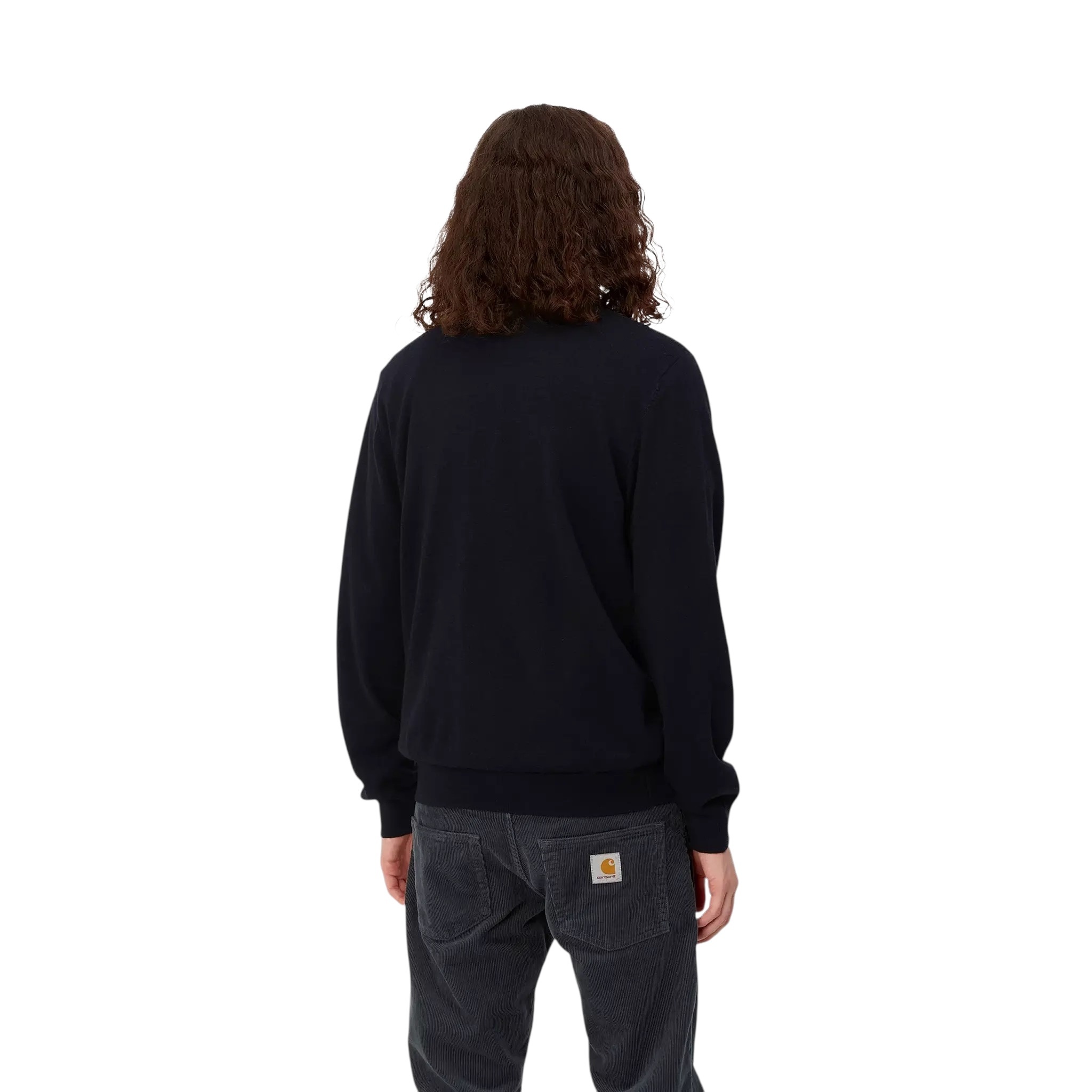 Carhartt WIP Madison Sweater - Dark Navy/Wax