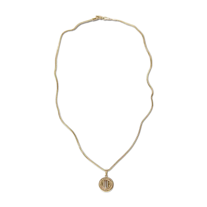 Huf Token Pendant - Gold