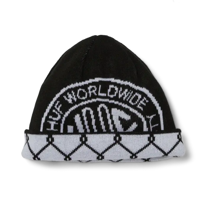 Huf Token reversible Skull Beanie - Black