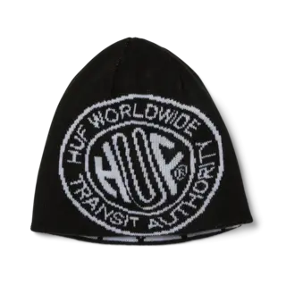 Huf Token reversible Skull Beanie - Black
