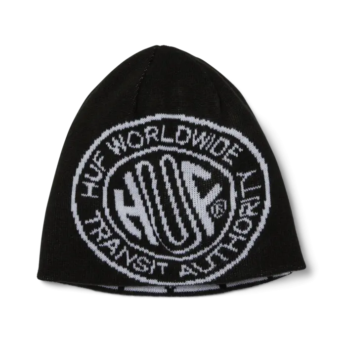 Huf Token reversible Skull Beanie - Black