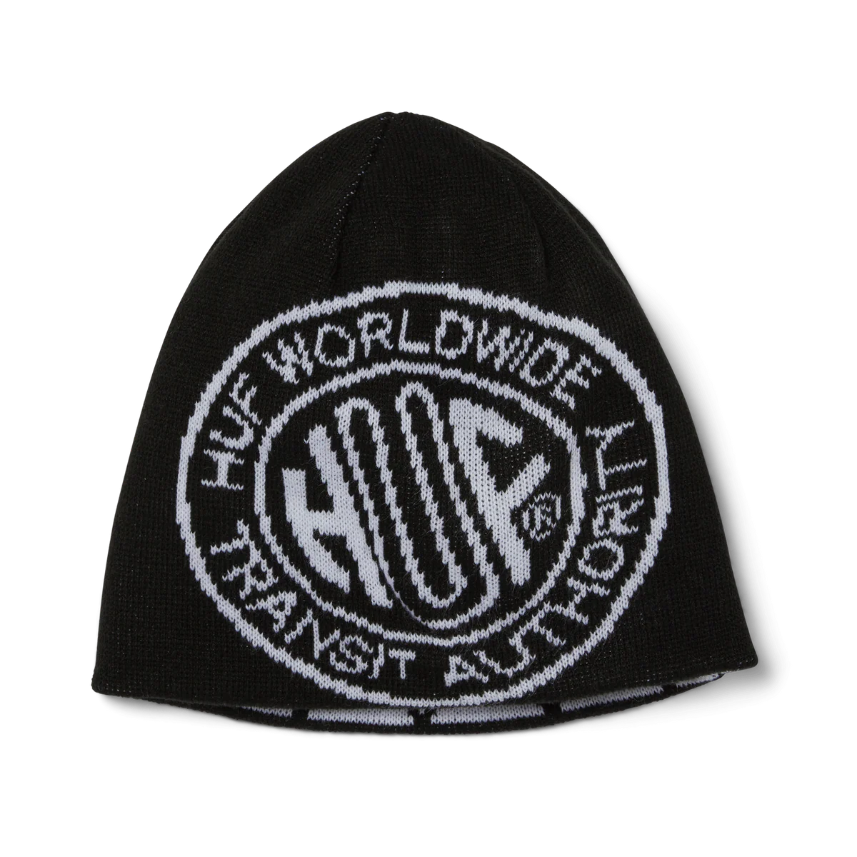 Huf Token reversible Skull Beanie - Black