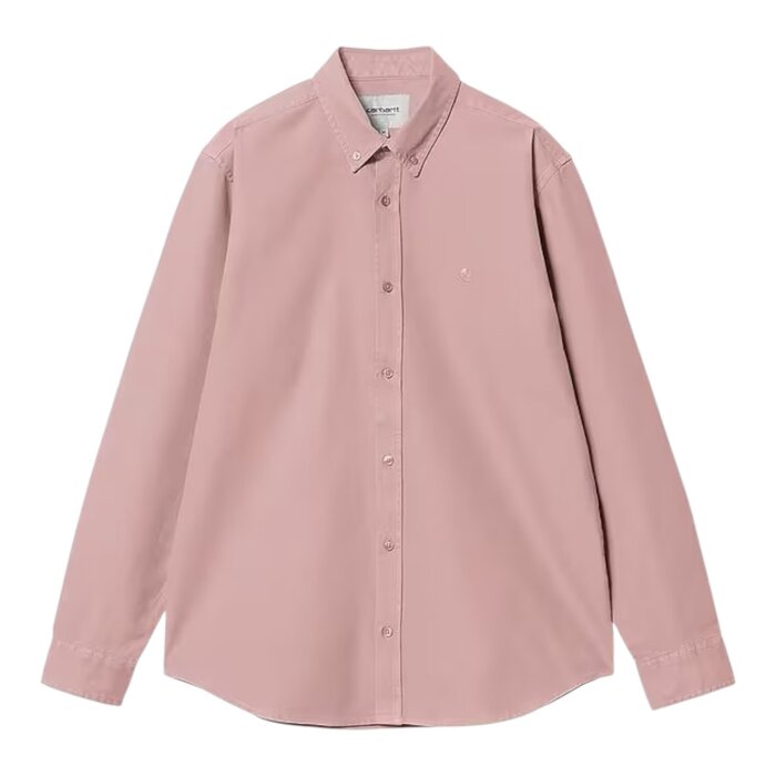 Carhartt WIP L/S Bolton Shirt - Glassy Pink