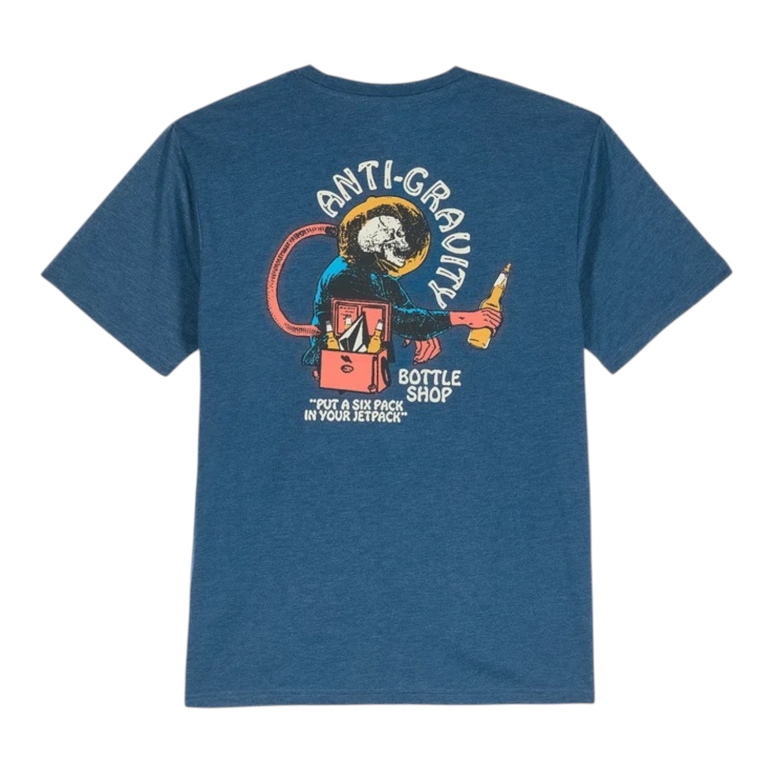 Volcom Anti Gravity T-Shirt - Cosmic Blue