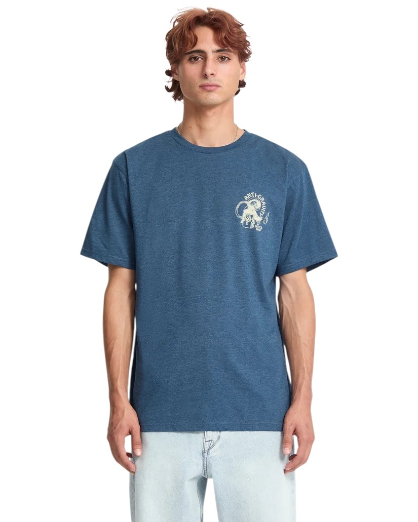 Volcom Anti Gravity T-Shirt - Cosmic Blue