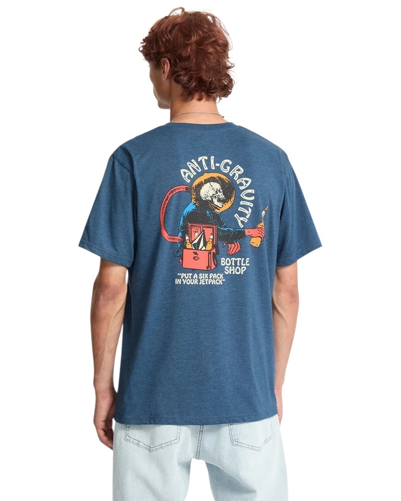 Volcom Anti Gravity T-Shirt - Cosmic Blue