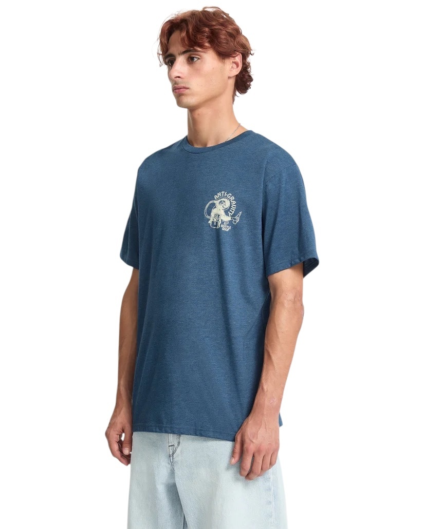 Volcom Anti Gravity T-Shirt - Cosmic Blue