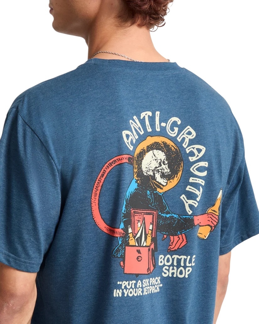 Volcom Anti Gravity T-Shirt - Cosmic Blue